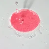 Спонж для умывания, набор - 10 шт., d=6.5 см, розовый