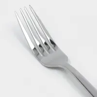 Набор вилок столовых Magistro Flow, 21 см, 6 шт., толщина 3 мм, нержавеющая сталь, серебристый