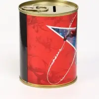 Копилка металлическая, 9.5 см×7.5 см×7.5 см, Человек-паук