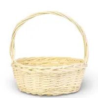 Набор корзин 3 шт ИВА 35x35x14 30x30x12 25х25x11 см ПЛЕТ ручка h=20/18/16 см