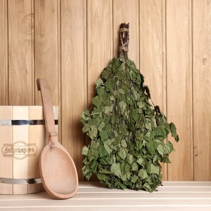 Веник для бани берёзовый, &laquo;Добропаровъ&raquo;