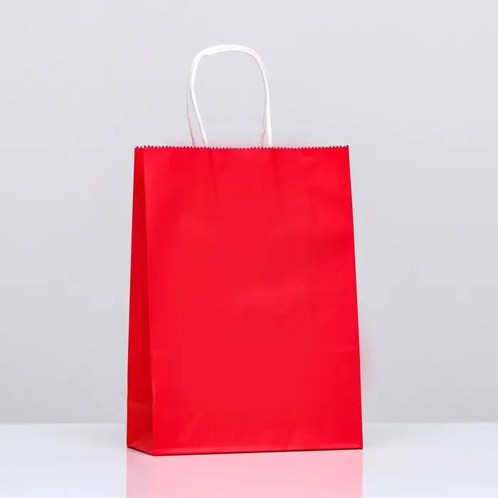 Пакет крафт «Радуга», красный, 18×8×25 см, 80 г/м², 1 шт. Пакет крафт «Радуга», красный, 18×8×25 см, 80 г/м², 1 шт.