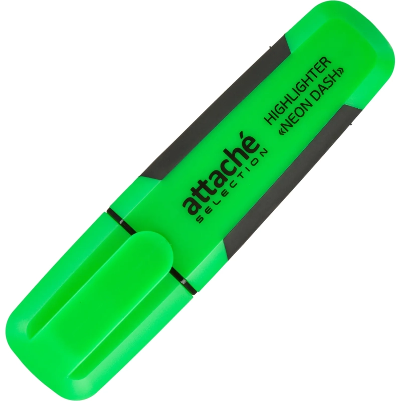 Маркер текстовыделитель Attache Selection Neon Dash 1-5мм зеленый HL7010