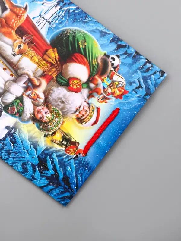 Пакет подарочный новогодний ламинированный, «Дед Мороз с подарками» , 18×10×22.3 см Пакет подарочный новогодний ламинированный, «Дед Мороз с подарками» , 18×10×22.3 см