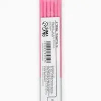 Свечи в торт, 6 штук &laquo;Исполнение желаний&raquo;, 15 см, фуксия