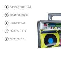 Игрушка надувная «Магнитофон», 40 см