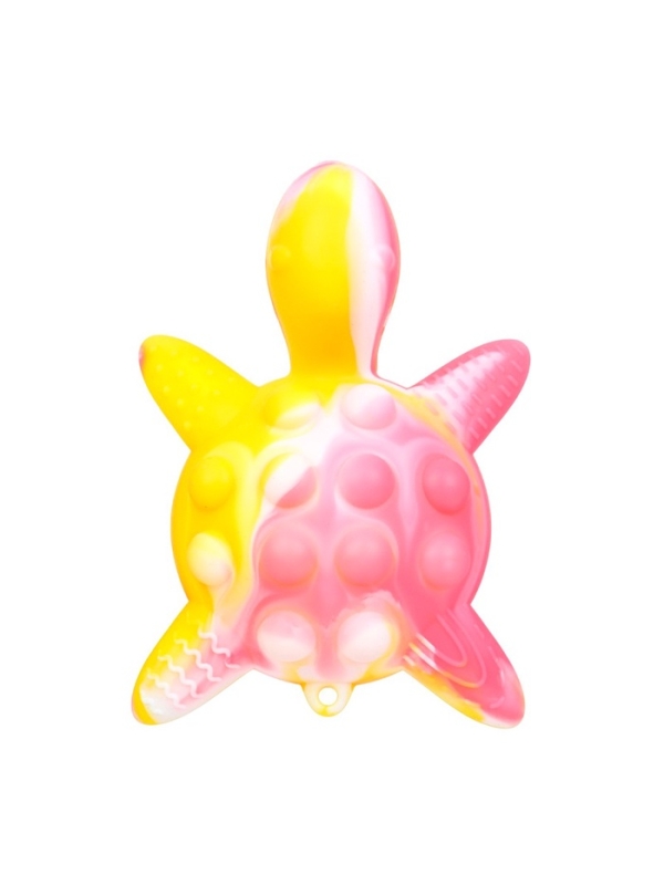 Прорезыватель силиконовый для зубов с погремушкой Крошка Я «Черепаха», розовый Прорезыватель силиконовый для зубов с погремушкой Крошка Я «Черепаха», розовый