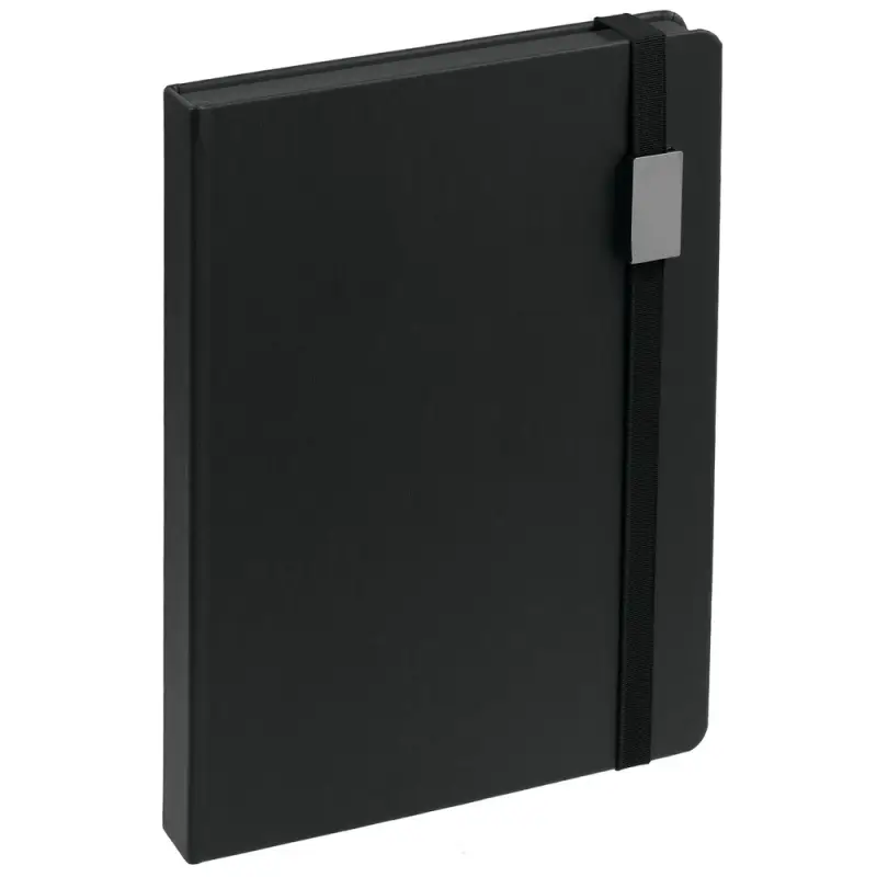 Ежедневник New Factor Metal, черный Ежедневник New Factor Metal, черный