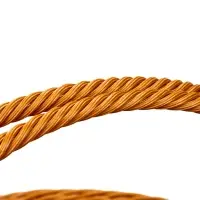 Корзина пластик 39 х 31 х 18 см, ручка17 см коричневый