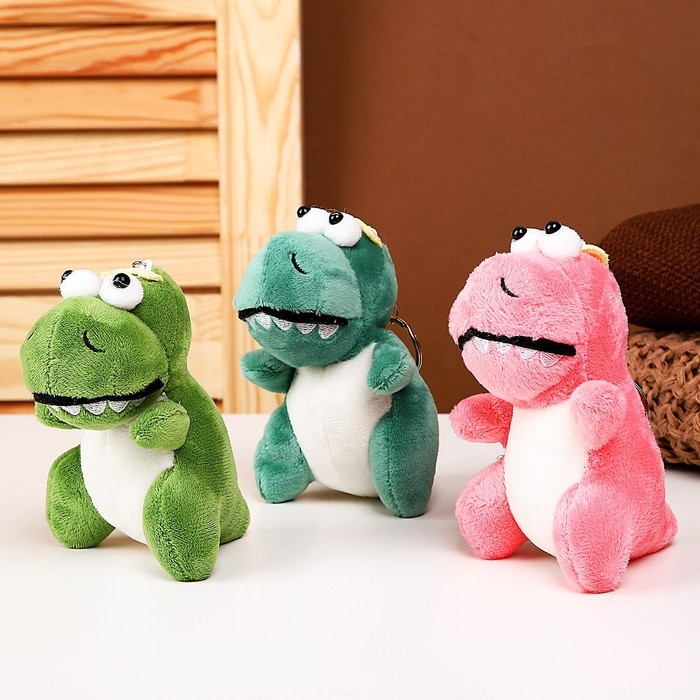 Мягкая игрушка &laquo;Дракон&raquo;, на брелоке, 13 см, цвет МИКС