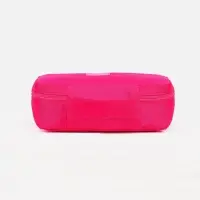 Косметичка - органайзер дорожная на молнии, с карманами, малиновая