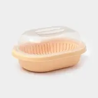 Хлебница, 30х21х13 см, цвет бежевый