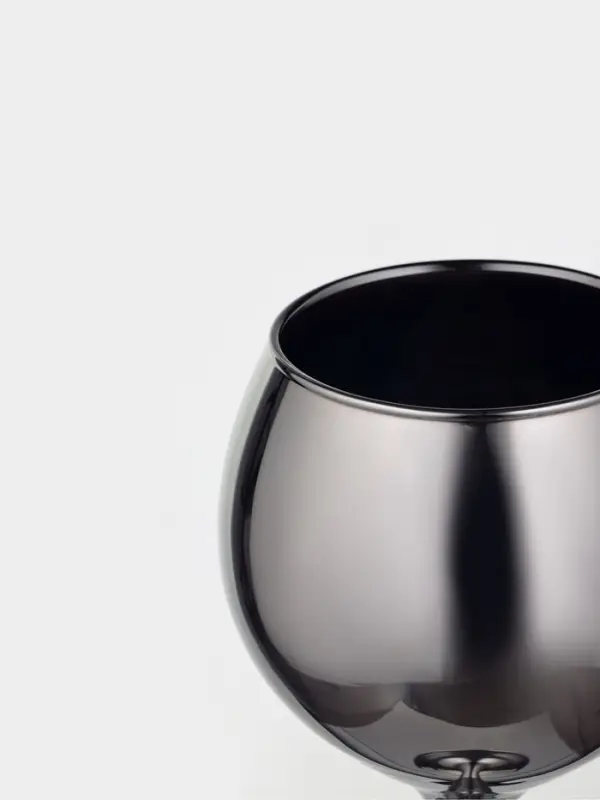 Набор бокалов для вина &laquo;Серебро&raquo;, 280 мл, 6 шт., цвет серебряный