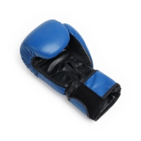 Боксерские перчатки FIGHT EMPIRE, B8102, синие, размер 12 oz