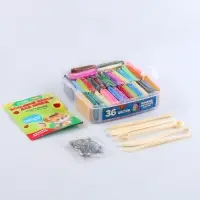 Набор полимерной глины, 36 цветов по 20 г, фурнитура