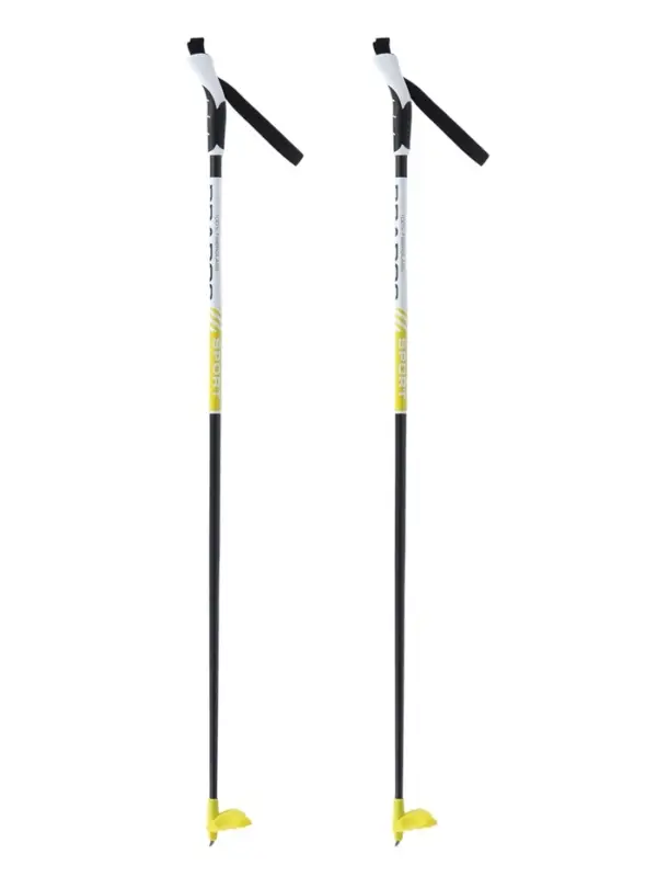 Палки лыжные стеклопластиковые, длина 110 см, МИКС