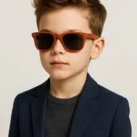 Очки солнцезащитные детские, uv 400, ширина 12.5 см, дужка 12.5 см, линза 4.5&times;3.5 см, цвет МИКС