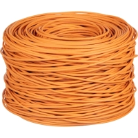 Кабель BigTech BT-CECR-015 CCA UTP 4 пары, кат.5e AWG24 LSZH 305м оранж