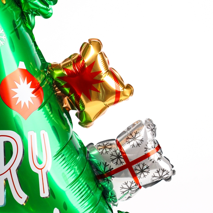 Новый год! Шар фольгированный 30" &laquo;Ёлочка&raquo;, на подставке