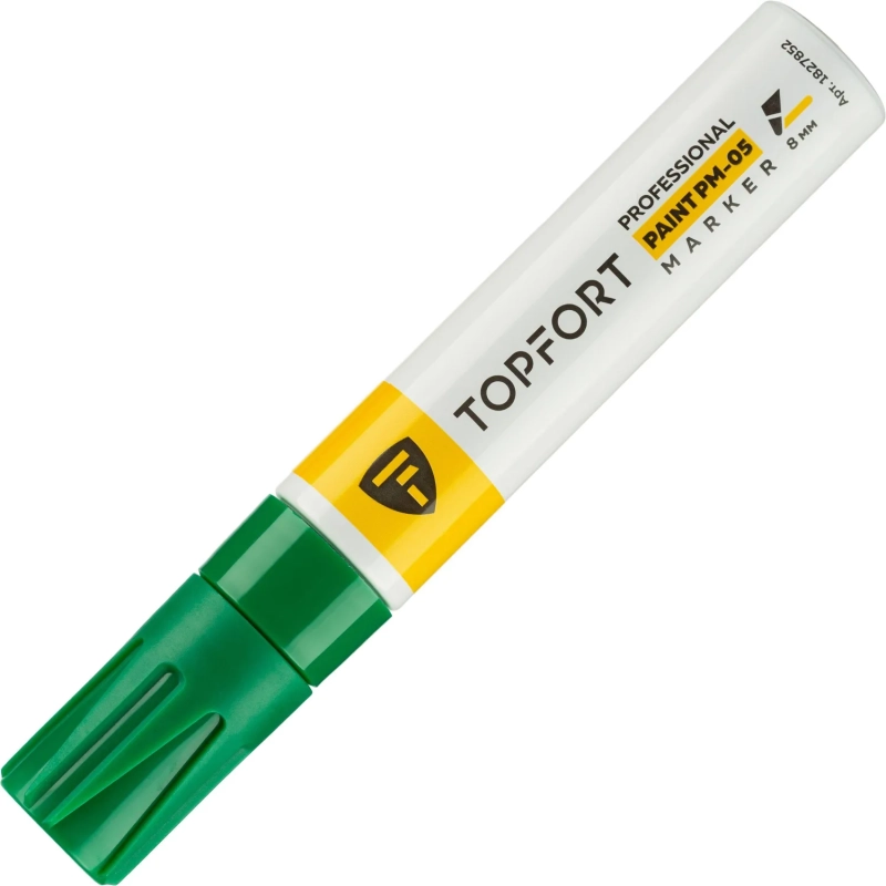 Маркер лаковый Topfort Paint 8 мм зеленый
