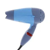 Фен складной Luazon LF-23, 800 Вт, 2 скорости, 2 температурных режима, голубой