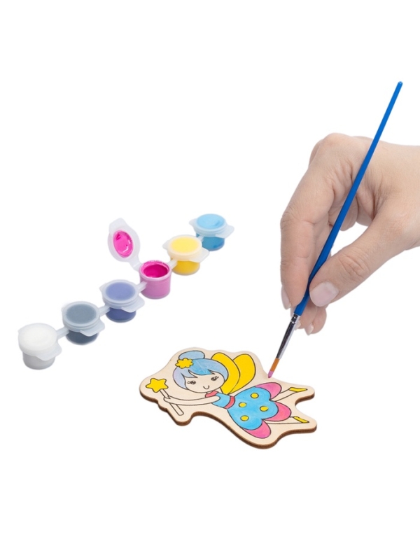 Роспись по дереву  Роспись по дереву "Сказка" (фигурки) Magic ART 05563