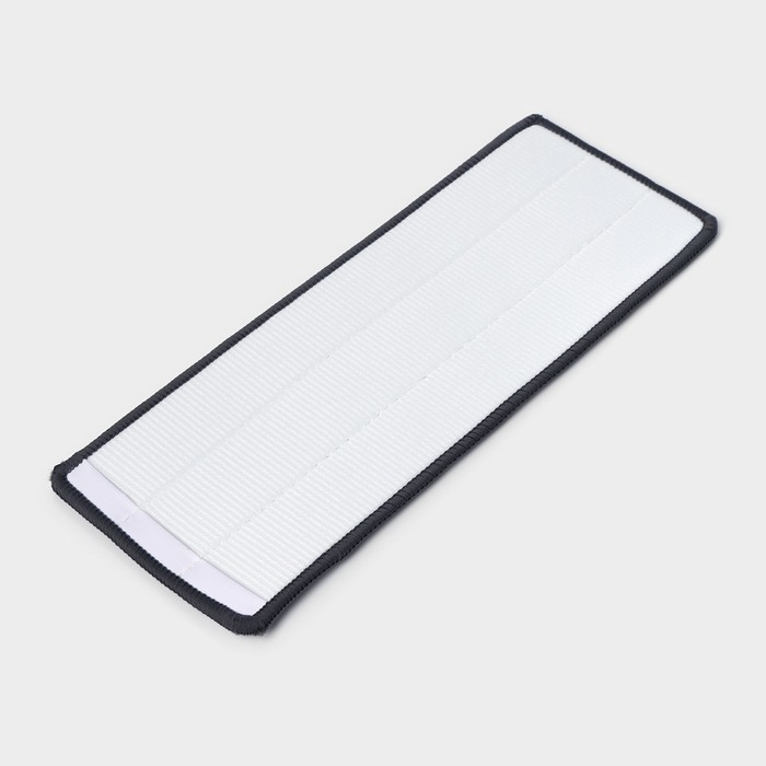 Насадка для швабры на липучке Доляна, микрофибра, 1 карман, 32×12 см Насадка для швабры на липучке Доляна, микрофибра, 1 карман, 32×12 см