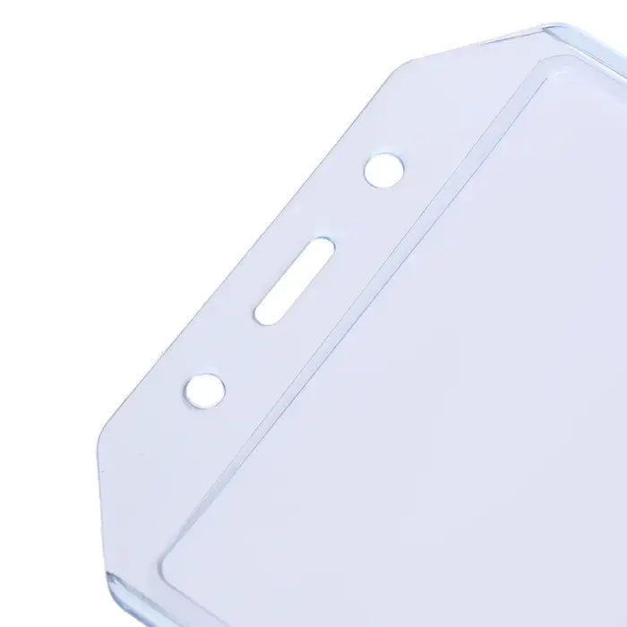 Набор бейджей горизонтальных 85×54 мм, ErichKrause, прозрачный корпус Набор бейджей горизонтальных 85×54 мм, ErichKrause, прозрачный корпус