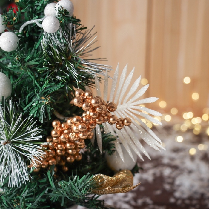 Ёлка декор  Ёлка декор "Ветка ажурная" 30х17 см