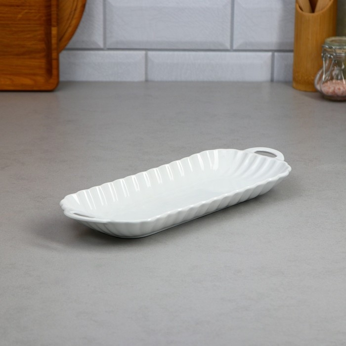 Блюдо «Кармен», 600 мл, фарфор, Иран Блюдо «Кармен», 600 мл, фарфор, Иран