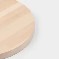 Доска разделочная круглая Доляна &laquo;Фортуна&raquo;, d=25 см, толщина 1.8 см, дерево берёза