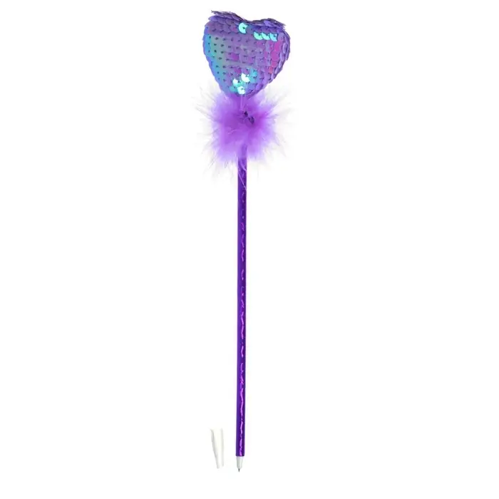 Ручка «Сердечко», синие чернила, МИКС