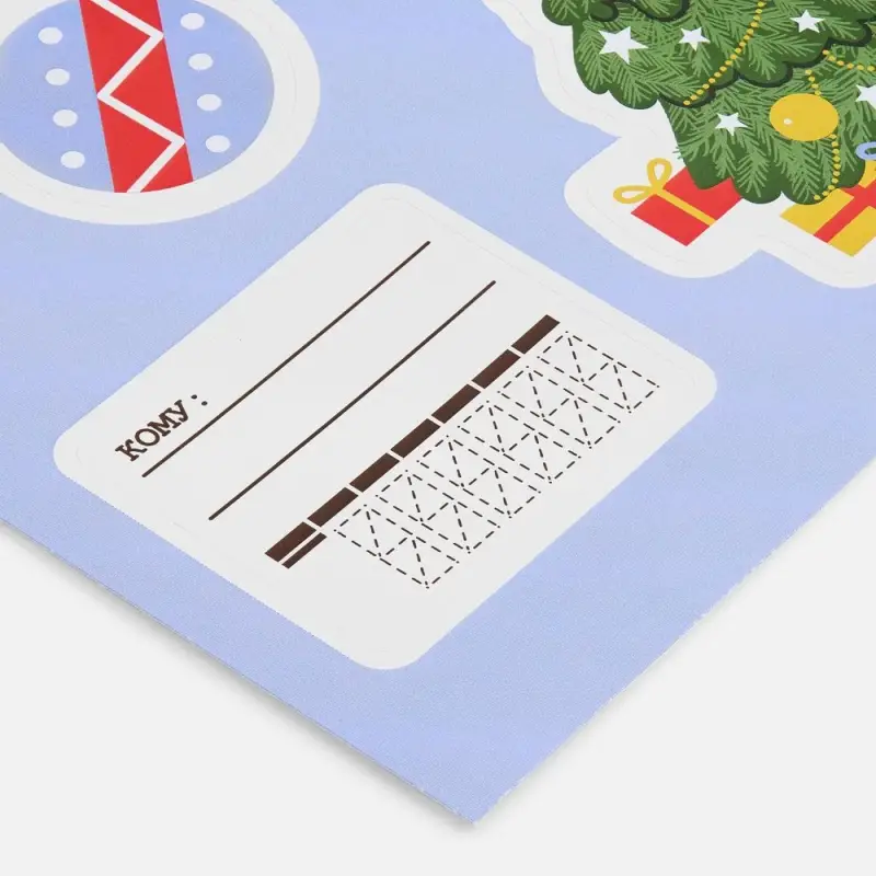 Стикерпак бумажный Thematic, новый год