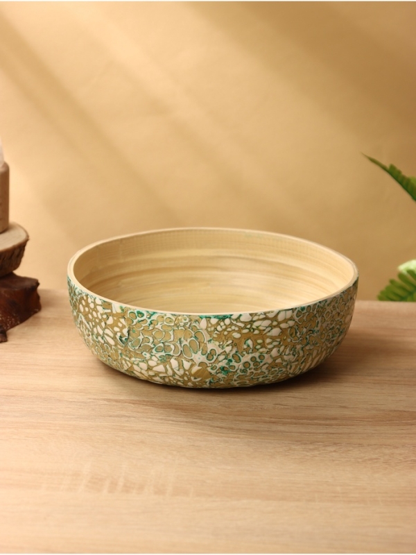 Миска 23х23х4 см, бамбук Миска 23х23х4 см, бамбук