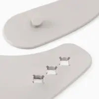 Нагрудник детский, серый