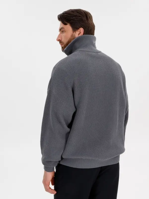 Джемпер Siluetti Birne, серый, размер S/M Джемпер Siluetti Birne, серый, размер S/M