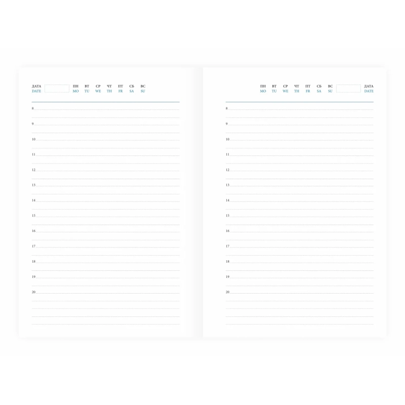 Ежедневник недатированный бордо,А5, 148x218, 352стр, Agenda