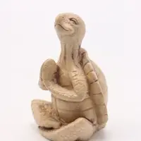 Фигурка декоративная &laquo;Черепаха Нирвана&raquo;, 8&times;6&times;4 см, слоновая кость