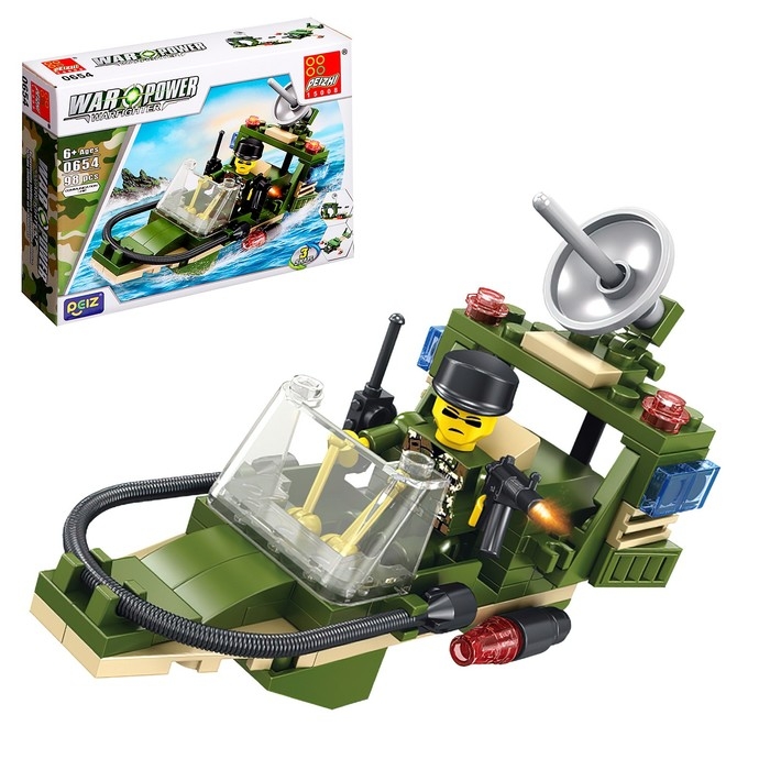 Конструктор 8 в 1 Военные &laquo;Боевая часть&raquo;, 8 видов МИКС