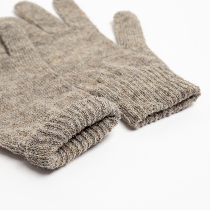 Перчатки женские, цвет светло-серый, размер 18 Перчатки женские, цвет светло-серый, размер 18