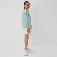 Рубашка для девочки MINAKU: Casual collection KIDS цвет мятный, рост 146