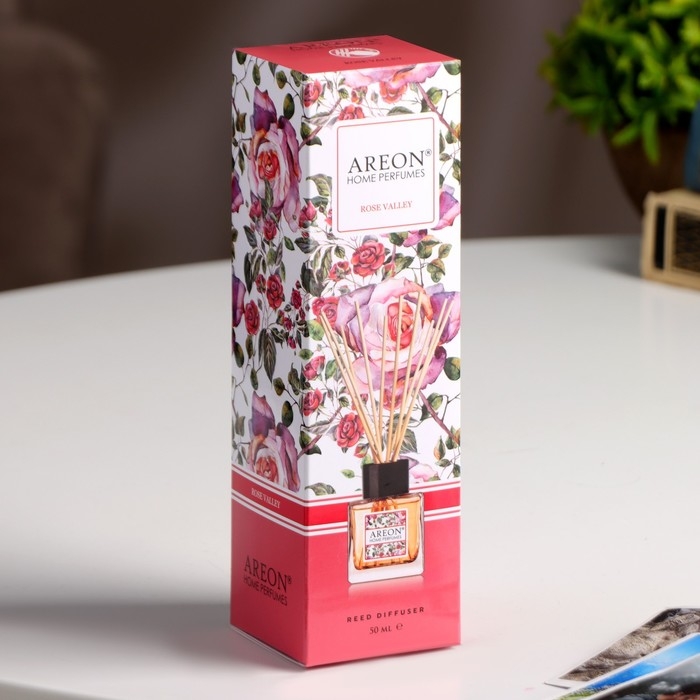 Диффузор ароматический Areon Sticks Garden, Долина роз 50 мл Диффузор ароматический Areon Sticks Garden, Долина роз 50 мл