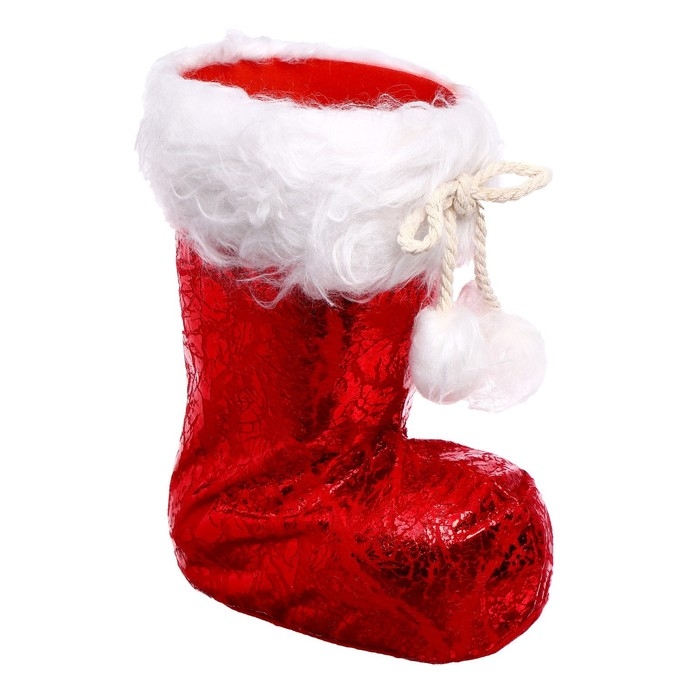 Конфетница «Сапожок», цвет красный Конфетница «Сапожок», цвет красный