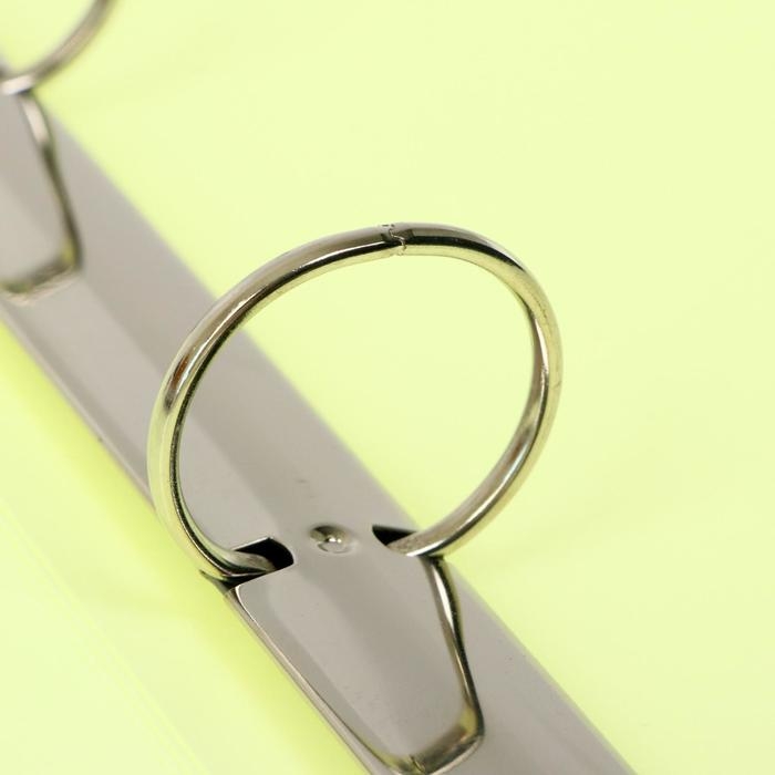 Папка на 4 кольцах А4, Calligrata, 40 мм, 500 мкм, жёлтая Папка на 4 кольцах А4, Calligrata, 40 мм, 500 мкм, жёлтая