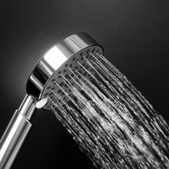 Душевая лейка ZEIN Z0501, пластик, средняя, 5 режимов, хром Душевая лейка ZEIN Z0501, пластик, средняя, 5 режимов, хром