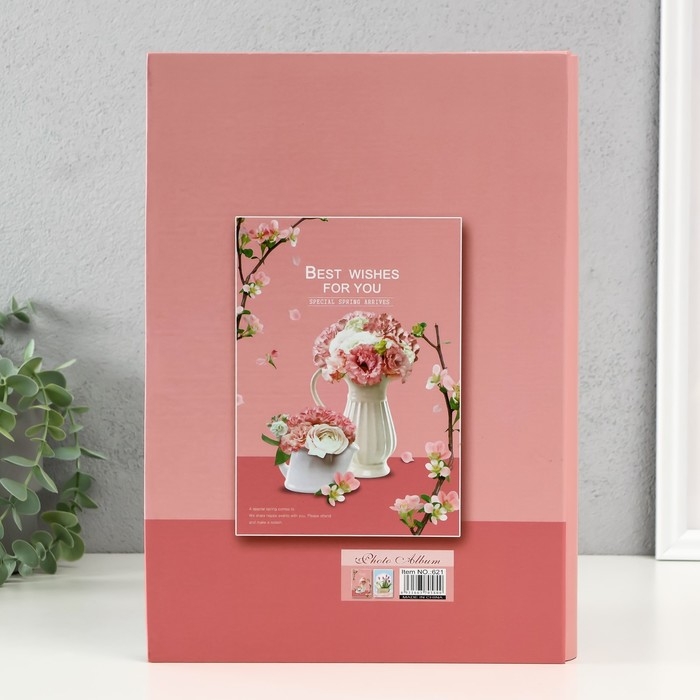 Фотоальбом на 300 фото 10х15 см Фотоальбом на 300 фото 10х15 см "Ранняя весна" МИКС 23,5х5,5х33,5 см