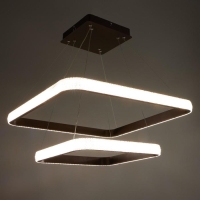 Люстра с ПДУ 1509/2CF LED 90Вт 3000-6000К кофе 60х60х104 см BayerLux