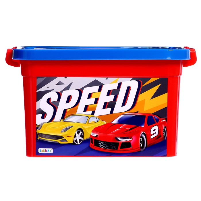 Ящик для хранения игрушек «Крутые тачки», 6,5 л Ящик для хранения игрушек «Крутые тачки», 6,5 л