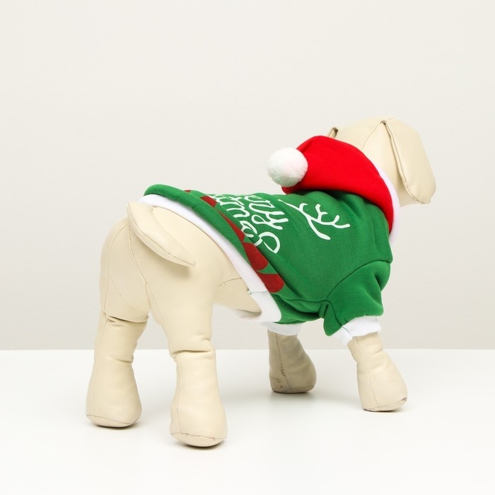 Новый год. Толстовка Merry Christmas, XS (ДС 16, ОГ 27 см) Новый год. Толстовка Merry Christmas, XS (ДС 16, ОГ 27 см)