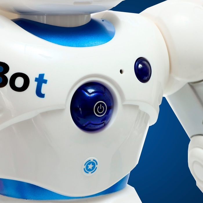 Робот «Карл», на радиоуправлении, интерактивный, световые, звуковые эффекты, работает от аккумулятора Робот «Карл», на радиоуправлении, интерактивный, световые, звуковые эффекты, работает от аккумулятора